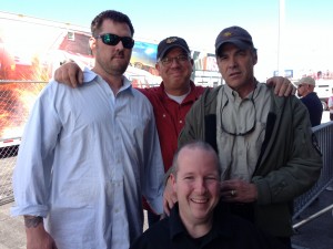 Chet McDoniel with Gov. Rick Perry, Glenn Beck and Marcus Luttrell